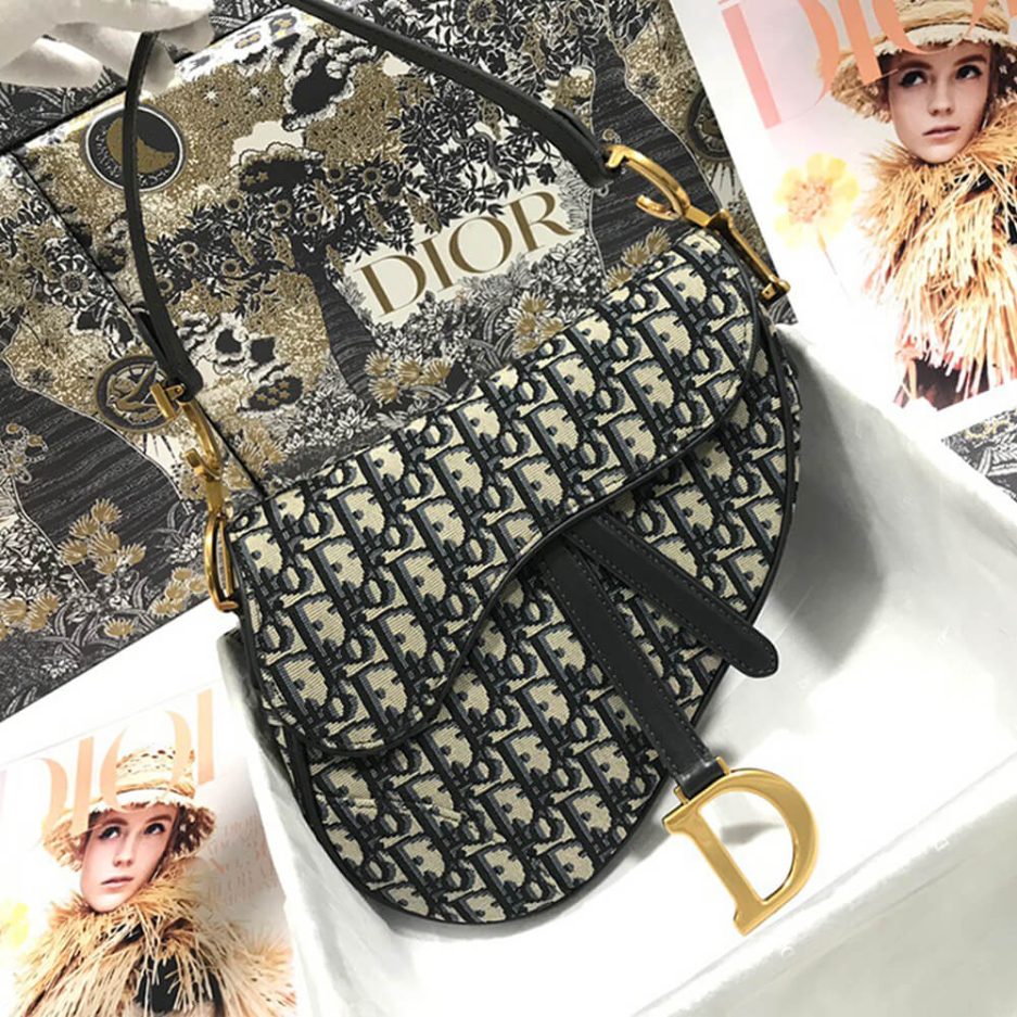 DIOR SADDLE BAG WITH STRAP