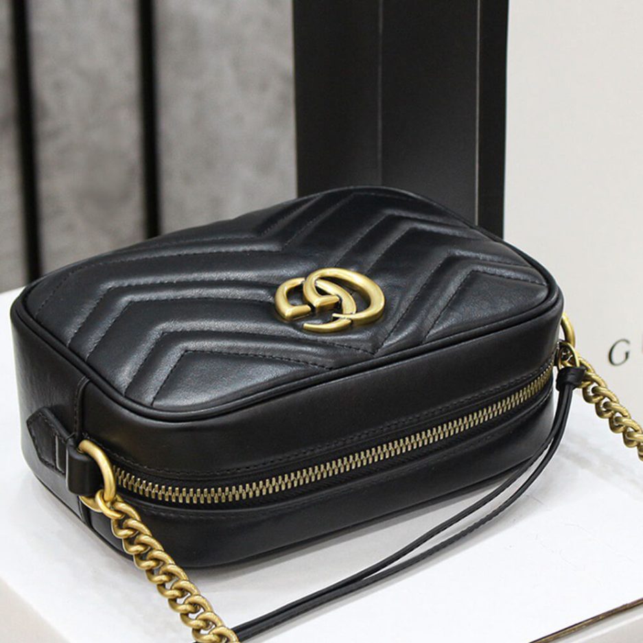 GUCCI Marmont matelasse mini bag