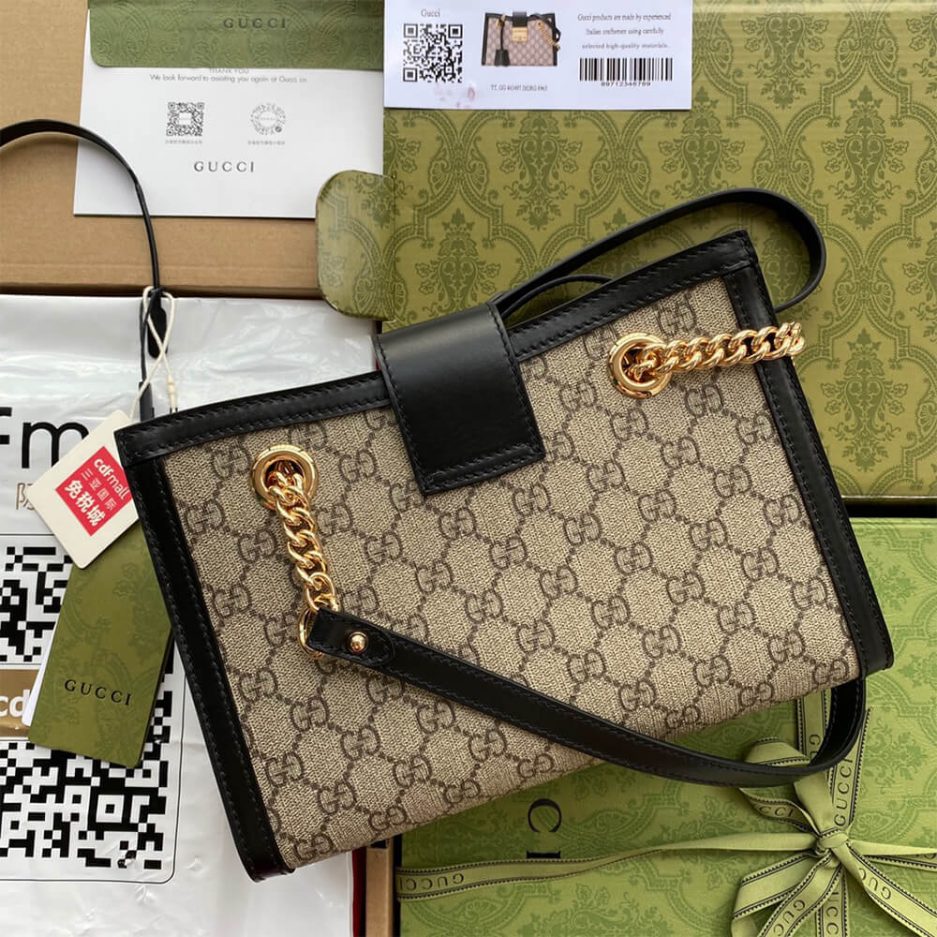 Gucci Padlock small GG shoulder bag