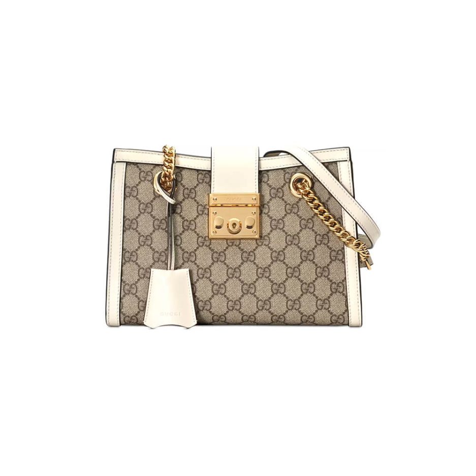 Gucci Padlock small GG shoulder bag