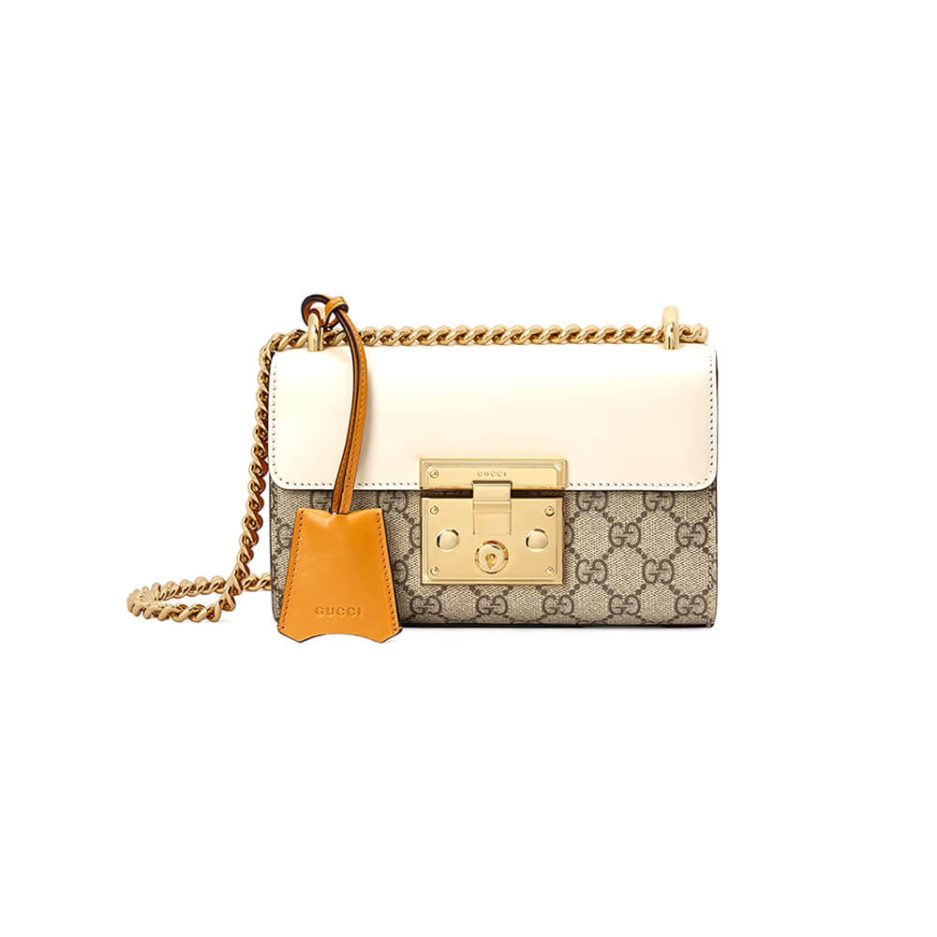 Gucci Padlock small GG shoulder bag