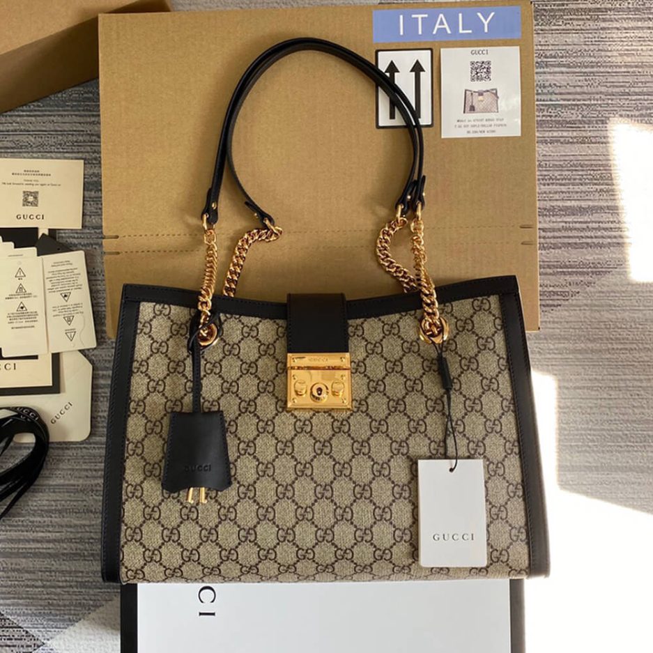 Gucci Padlock medium GG shoulder bag