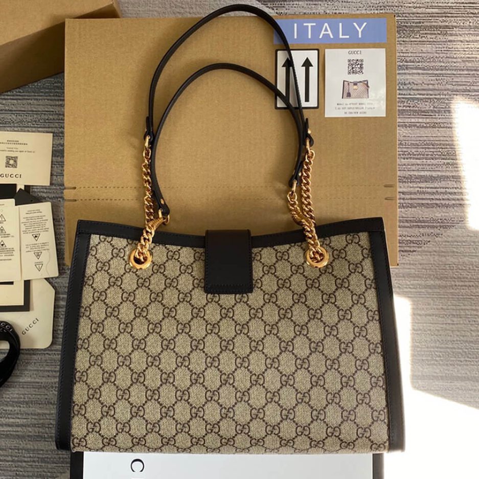 Gucci Padlock medium GG shoulder bag