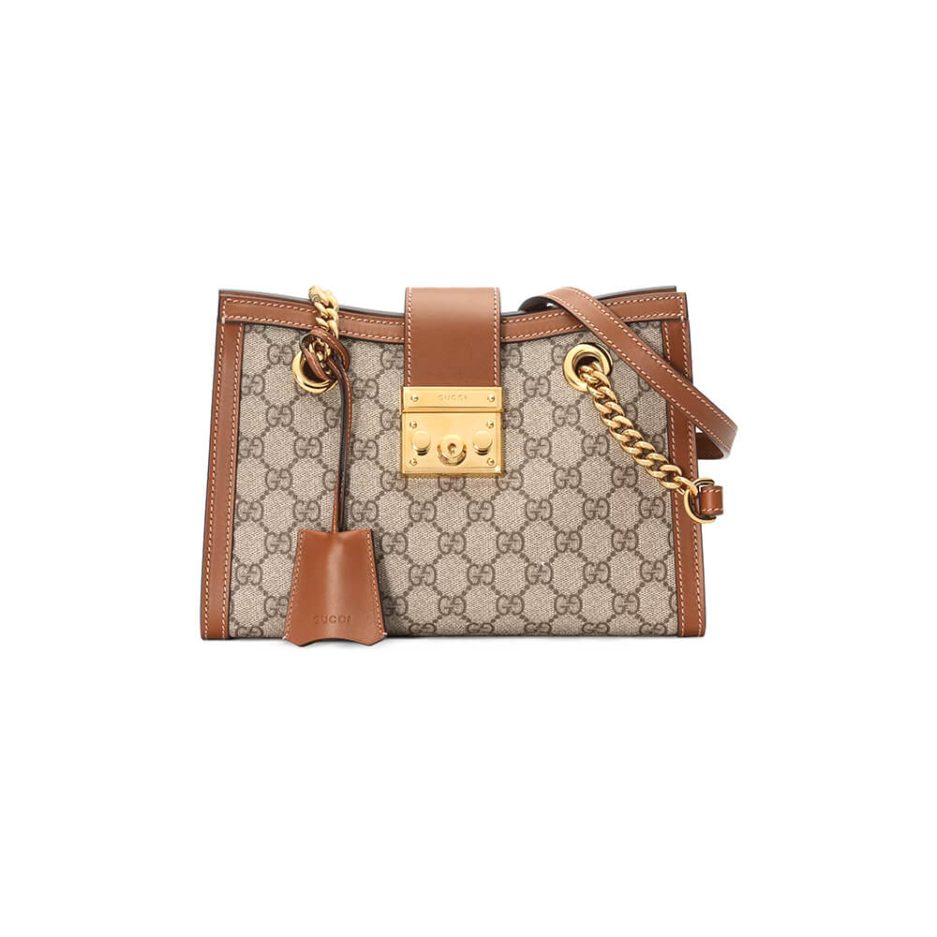 Gucci Padlock small GG shoulder bag