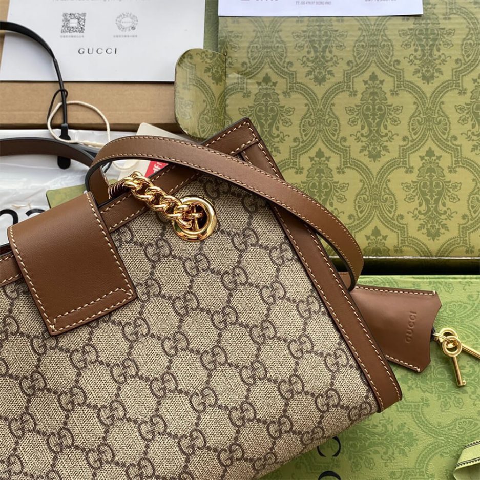 Gucci Padlock small GG shoulder bag