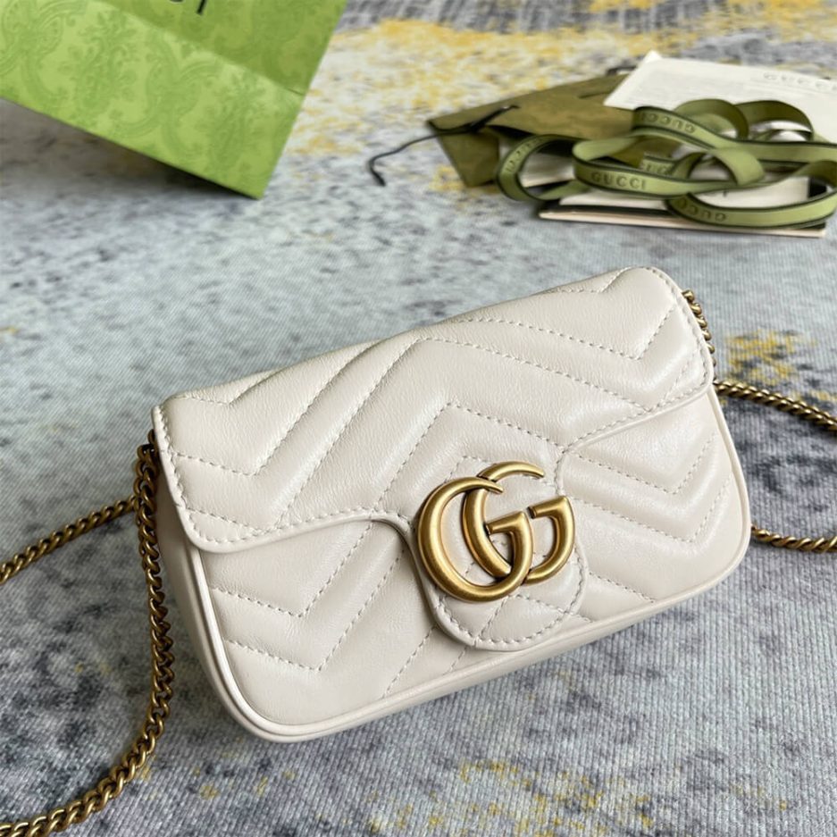 Gucci GG Marmont Matelasse Leather Super Mini Bag