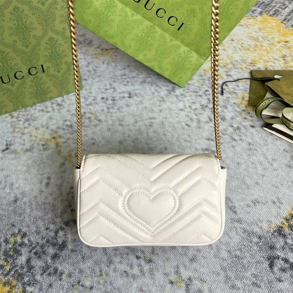 Gucci GG Marmont Matelasse Leather Super Mini Bag