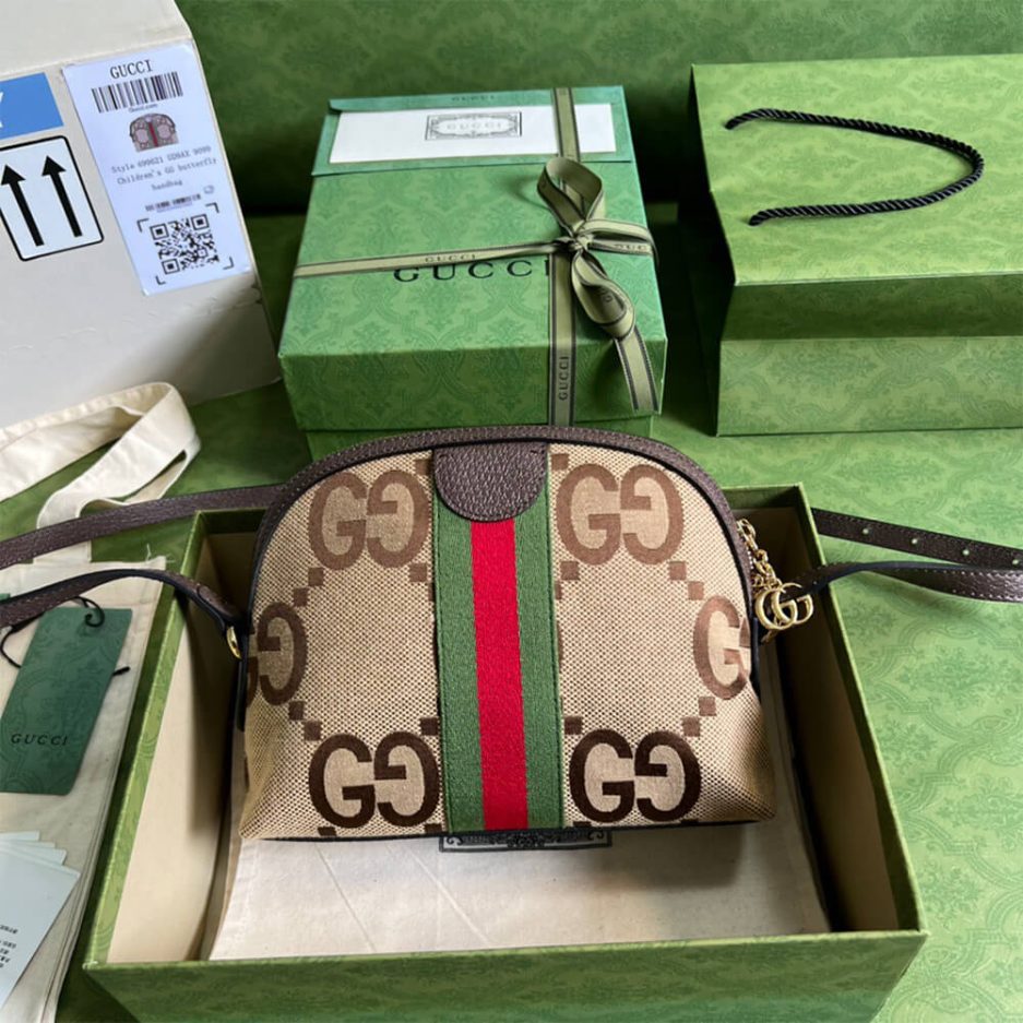 Gucci Ophidia Jumbo GG Small Shoulder Bag